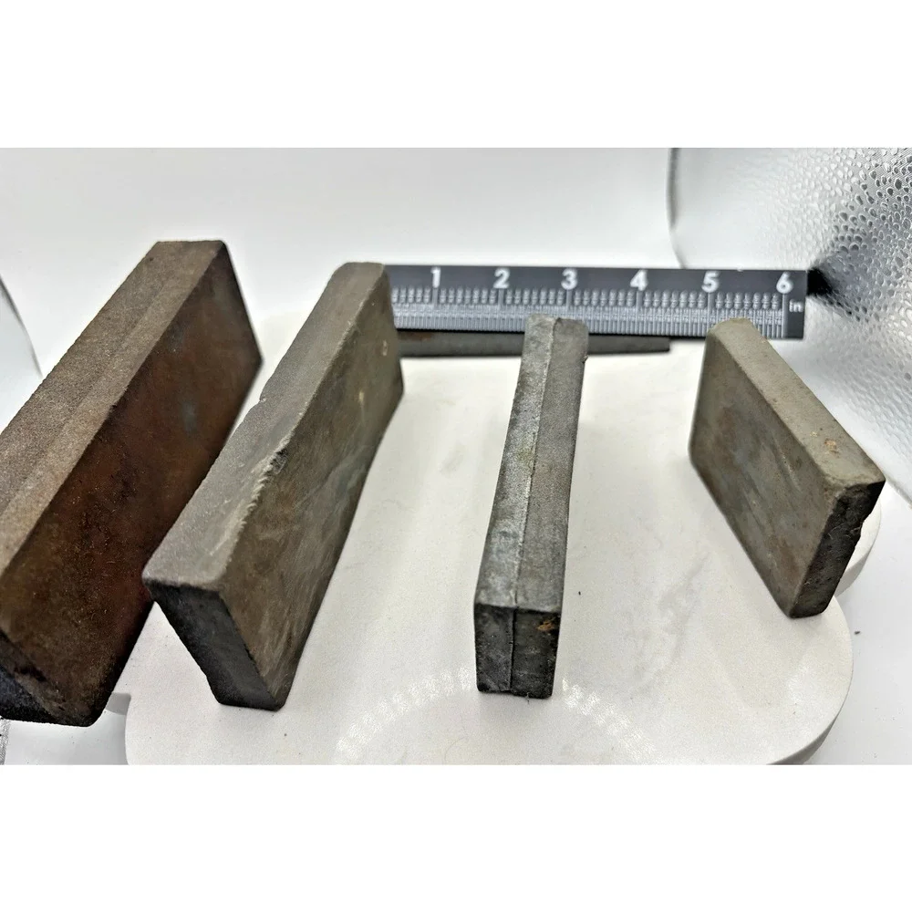 Lot Of 5 Large Small Sharpening Stones Whetstones No Box Knife Blade Sword Sharp